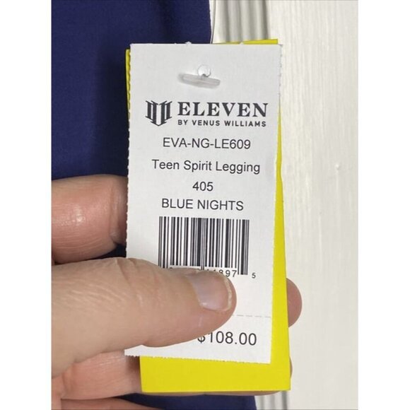 Eleven By Venus Williams Teen Spirit Leggings Blue Nights Size Small MSRP $108 - Picture 5 of 9